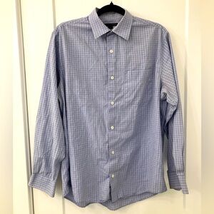 Vintage Banana Republic Men’s Long Sleeve Patterned Shirt Size Medium